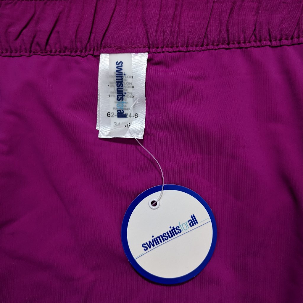 Nwt Swimsuits For All Women's Skirted Swim Bottom 34/36 — image 3 of 6